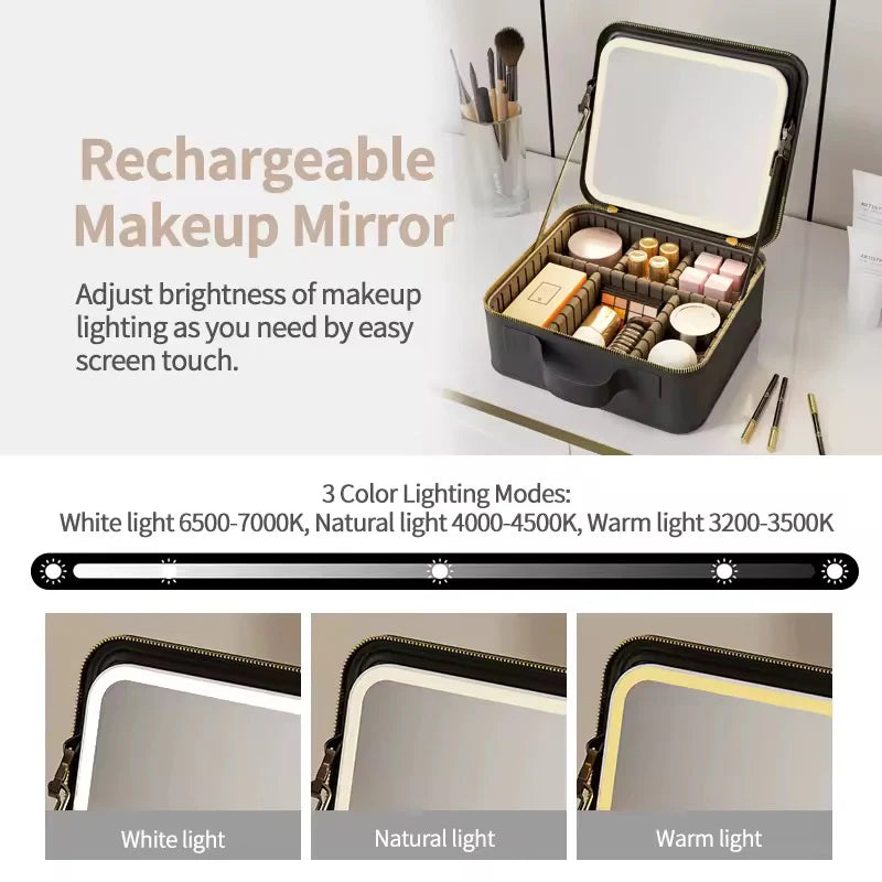 LED Makeup Bag