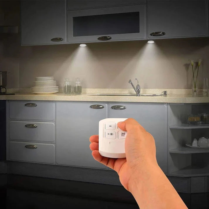 3 LED Spots with Remote
